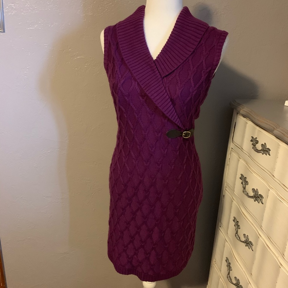 *2 for $18!* Calvin Klein Cable Knit Sweater Dress